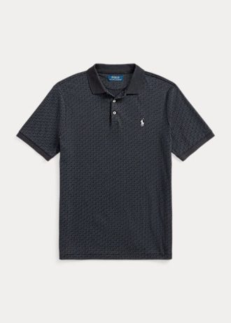 Polos Ralph Lauren de algodón suave de corte clásico para hombre, color negro Polos Ralph Lauren de algodón suave de corte clásico para hombre, color negro