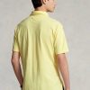 Polos Ralph Lauren de algodón y lino de corte clásico para hombre en amarillo