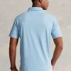 Polos Ralph Lauren de algodón y lino de corte clásico para hombre en azul