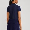 Polos Ralph Lauren de alto rendimiento con corte entallado para mujer en color azul marino Polos Ralph Lauren de alto rendimiento con corte entallado para mujer en color azul marino