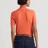 Polos Ralph Lauren de jersey naranja para mujer Polos Ralph Lauren de jersey naranja para mujer