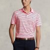 Polos Ralph Lauren de rendimiento de corte clásico en color rosa para hombre Polos Ralph Lauren de rendimiento de corte clásico en color rosa para hombre