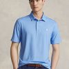 Polos Ralph Lauren de rendimiento de corte clásico para hombre en azul Polos Ralph Lauren de rendimiento de corte clásico para hombre en azul
