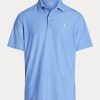 Polos Ralph Lauren de rendimiento de corte clásico para hombre en azul Polos Ralph Lauren de rendimiento de corte clásico para hombre en azul