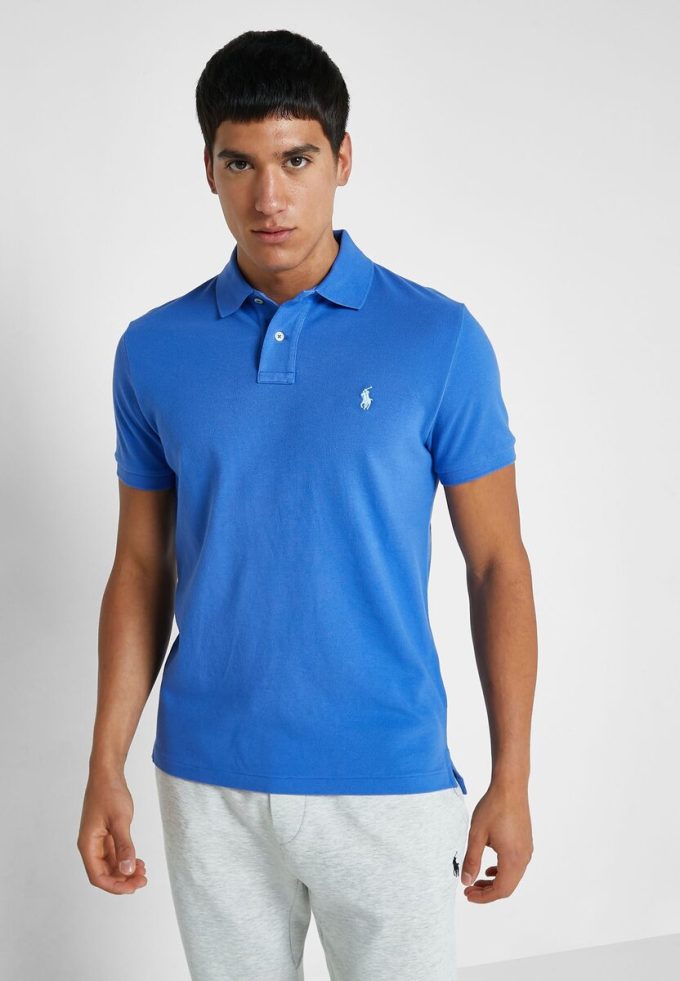 Polos Ralph Lauren Essential azules para hombre Polos Ralph Lauren Essential azules para hombre