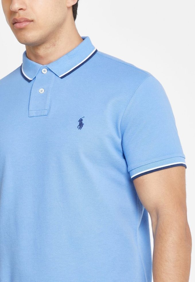 Polos Ralph Lauren Essential azules para hombre Polos Ralph Lauren Essential azules para hombre