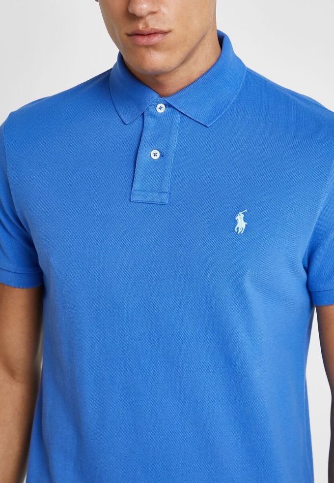 Polos Ralph Lauren Essential azules para hombre Polos Ralph Lauren Essential azules para hombre