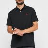 Polos Ralph Lauren Essential negros para hombre