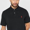Polos Ralph Lauren Essential negros para hombre
