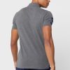 Polos Ralph Lauren grises con logotipo bordado para hombre