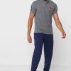 Polos Ralph Lauren grises con logotipo bordado para hombre