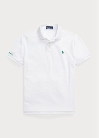 Polos Ralph Lauren The Earth blancos para hombre