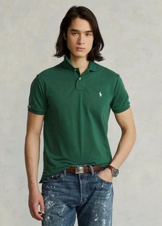 Polos Ralph Lauren The Earth verdes para hombre