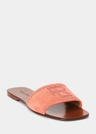 Sandalias de ante de becerro Andela de Ralph Lauren para mujer