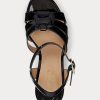 Sandalias de charol Ralph Lauren Soffia para mujer en color negro Sandalias de charol Ralph Lauren Soffia para mujer en color negro