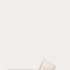 Sandalias Ralph Lauren Andela de ante de becerro color crema para mujer Sandalias Ralph Lauren Andela de ante de becerro color crema para mujer