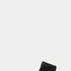Sandalias Ralph Lauren Andela de piel de becerro bruñida para mujer, color negro Sandalias Ralph Lauren Andela de piel de becerro bruñida para mujer, color negro