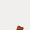 Sandalias Ralph Lauren Andela de piel de becerro bruñida para mujer en color marrón Sandalias Ralph Lauren Andela de piel de becerro bruñida para mujer en color marrón
