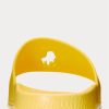 Sandalias Ralph Lauren Big Pony amarillas para mujer Sandalias Ralph Lauren Big Pony amarillas para mujer