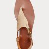 Sandalias Ralph Lauren Delancie Welington de ante de becerro para mujer en color marrón Sandalias Ralph Lauren Delancie Welington de ante de becerro para mujer en color marrón