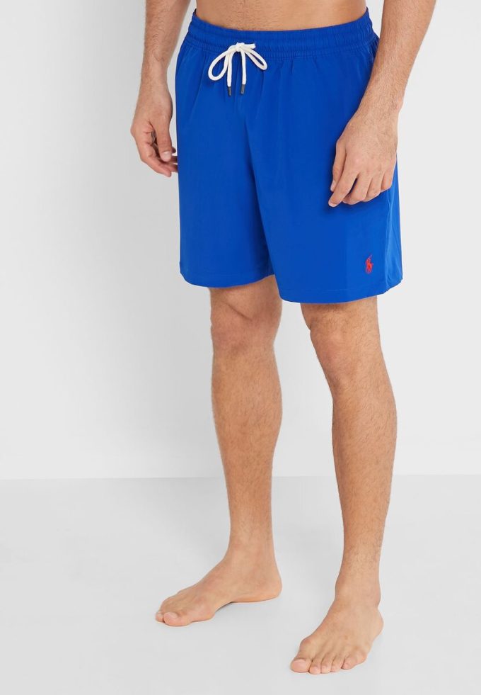 Shorts de baño con cordón Ralph Lauren para hombre en azul Shorts de baño con cordón Ralph Lauren para hombre en azul
