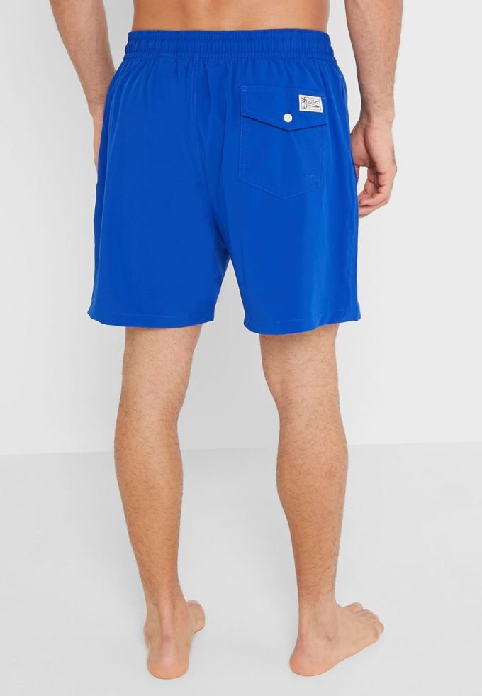 Shorts de baño con cordón Ralph Lauren para hombre en azul Shorts de baño con cordón Ralph Lauren para hombre en azul