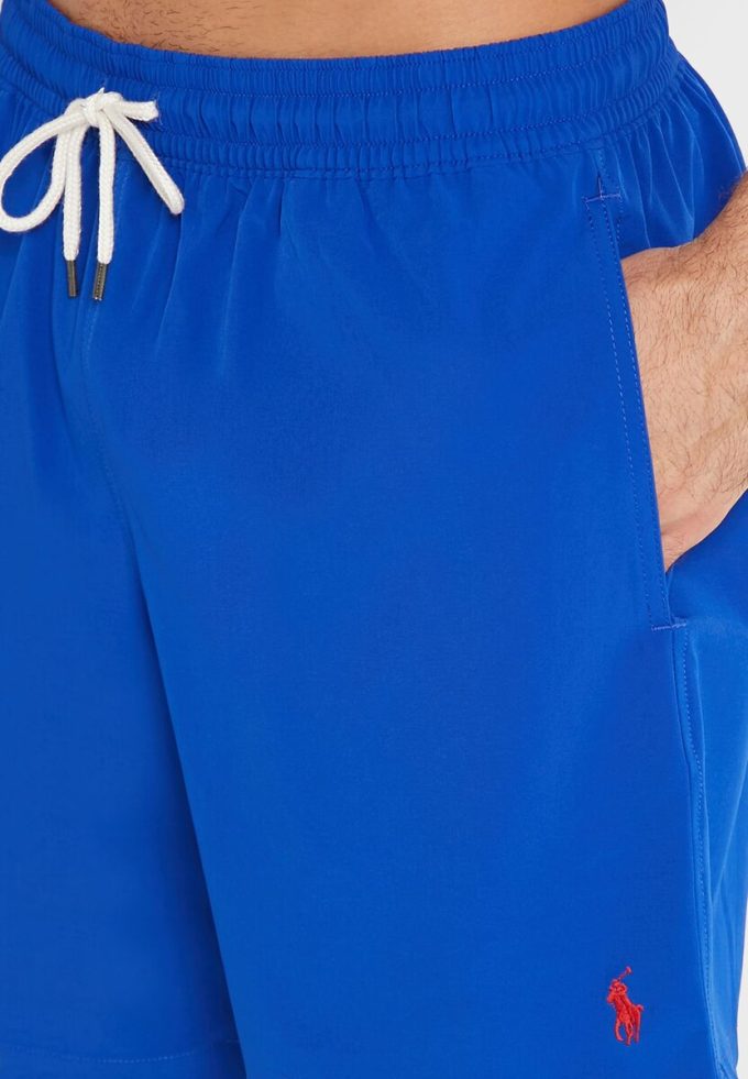 Shorts de baño con cordón Ralph Lauren para hombre en azul Shorts de baño con cordón Ralph Lauren para hombre en azul