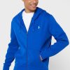 Sudadera con capucha azul Ralph Lauren Essential para hombre