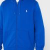 Sudadera con capucha azul Ralph Lauren Essential para hombre