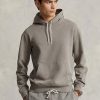 Sudadera con capucha de polar de algodón orgánico Ralph Lauren gris para hombre Sudadera con capucha de polar de algodón orgánico Ralph Lauren gris para hombre