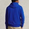Sudadera con capucha de polar Ralph Lauren Big Polo Crest para hombre en azul Sudadera con capucha de polar Ralph Lauren Big Polo Crest para hombre en azul