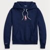 Sudadera con capucha de polar Ralph Lauren Pink Pony para hombre, color azul marino Sudadera con capucha de polar Ralph Lauren Pink Pony para hombre, color azul marino