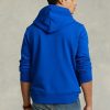 Sudadera con capucha de polar Ralph Lauren Polo Bear para hombre en azul
