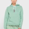 Sudadera con capucha de punto con detalle de bolsillo de Ralph Lauren para mujer, color verde