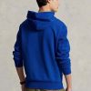 Sudadera con capucha de punto doble Ralph Lauren azul para hombre Sudadera con capucha de punto doble Ralph Lauren azul para hombre