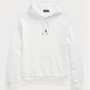 Sudadera con capucha de punto doble Ralph Lauren blanca para hombre Sudadera con capucha de punto doble Ralph Lauren blanca para hombre