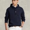 Sudadera con capucha de punto doble Ralph Lauren para hombre en azul marino Sudadera con capucha de punto doble Ralph Lauren para hombre en azul marino