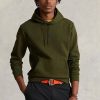 Sudadera con capucha de punto doble Ralph Lauren para hombre en color oliva Sudadera con capucha de punto doble Ralph Lauren para hombre en color oliva