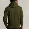 Sudadera con capucha de punto doble Ralph Lauren para hombre en color oliva Sudadera con capucha de punto doble Ralph Lauren para hombre en color oliva