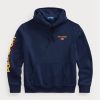 Sudadera con capucha deportiva Ralph Lauren Polo Fleece para hombre en azul marino Sudadera con capucha deportiva Ralph Lauren Polo Fleece para hombre en azul marino