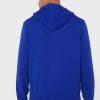 Sudadera con capucha gráfica Ralph Lauren azul para hombre