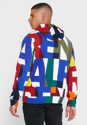 Sudadera con capucha multicolor Ralph Lauren Color Block para hombre