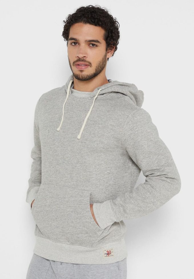 Sudadera con capucha Ralph Lauren Essential para hombre, color gris Sudadera con capucha Ralph Lauren Essential para hombre, color gris