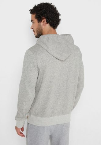 Sudadera con capucha Ralph Lauren Essential para hombre, color gris