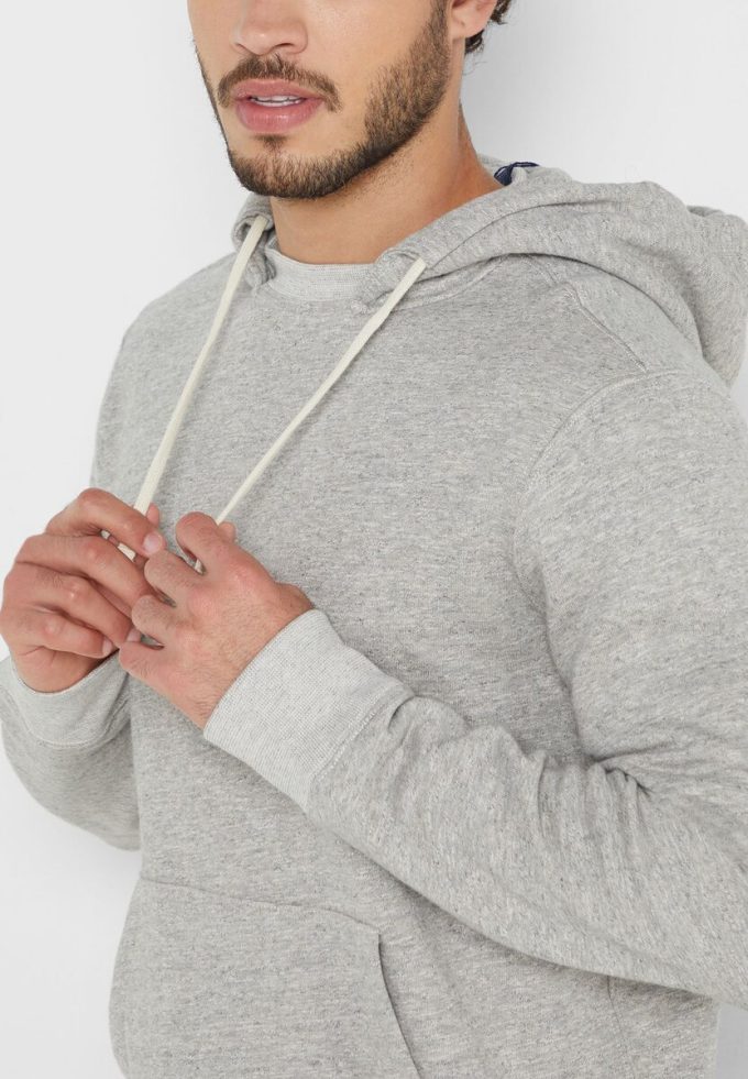 Sudadera con capucha Ralph Lauren Essential para hombre, color gris Sudadera con capucha Ralph Lauren Essential para hombre, color gris