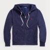 Sudadera con capucha y cremallera completa de polar Ralph Lauren para mujer en color azul marino Sudadera con capucha y cremallera completa de polar Ralph Lauren para mujer en color azul marino