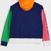 Sudadera con capucha y detalle de bolsillo en bloques de color multicolor de Ralph Lauren para mujer Sudadera con capucha y detalle de bolsillo en bloques de color multicolor de Ralph Lauren para mujer