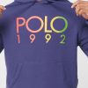 Sudadera con capucha y logotipo de Ralph Lauren para hombre en azul marino Sudadera con capucha y logotipo de Ralph Lauren para hombre en azul marino
