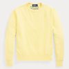 Sudadera con cuello redondo de algodón orgánico Ralph Lauren para mujer en amarillo Sudadera con cuello redondo de algodón orgánico Ralph Lauren para mujer en amarillo