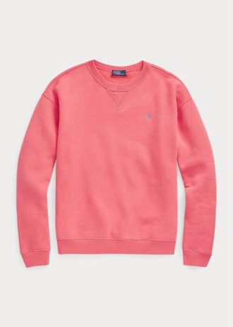 Sudadera con cuello redondo de polar Ralph Lauren para mujer de Rose